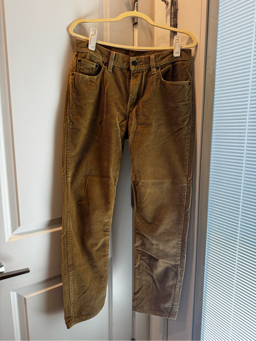 Levi’s Men’s Corduroy Pants in Golden Brown - Classic Straight Fit
